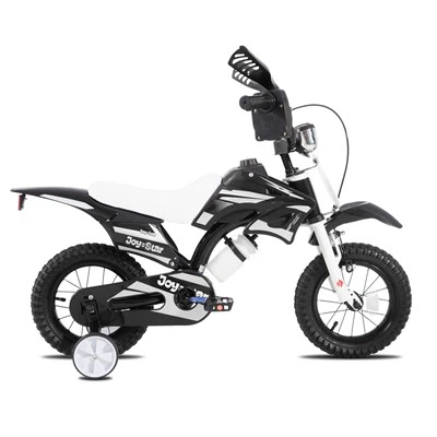 JOYKIE JOYSTAR 12/16 Inch Motorcycle Style Nrog Kettle Rack Hi-10 Ncej Pem Hauv Ntej V Nres Thiab Tsheb Coaster Nres Tsheb Cov Menyuam Tsheb